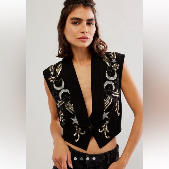 Free People Other - NWT 🖤Free People Billy Tux Vest